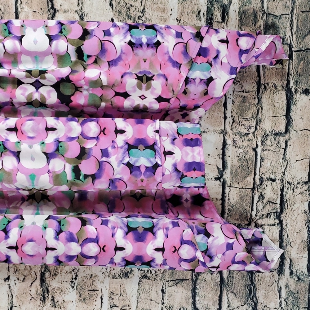 Nanette Lepore | L'Amour Gypsy Boho Prairiecore Watercolor Floral Dress - Picture 5 of 9